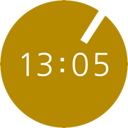 Logo 13 H 05 -Treize heures cinq -agence de design, communication, formation  
