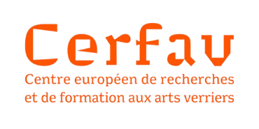Logo du Cerfav, centre européen de recherche et formation aux arts verriers