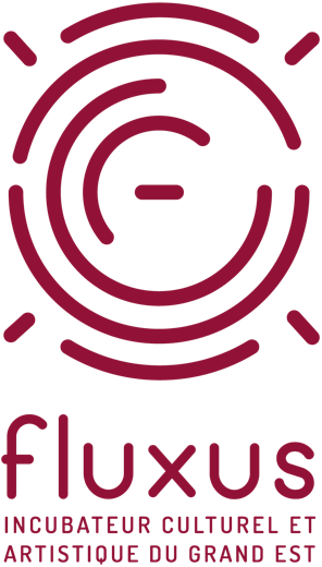 Logo de Fluxus, incubateur culturel et artistiquedu Grand Est