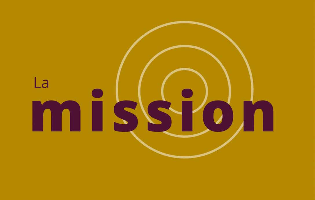 Recto de la carte-concept Mission