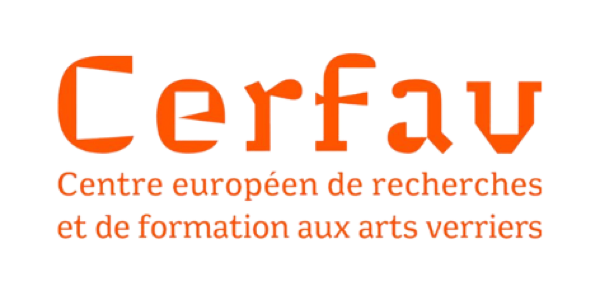 Logo du Cerfav, centre européen de recherche et formation aux arts verriers